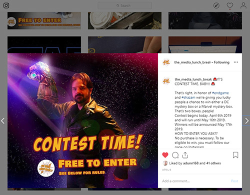 The Media Lunch Break Podcast Logo